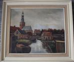 Grote kerk van Hinderlopen, olie/doek gesigneerd., Ophalen