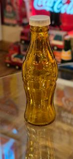 Vintage glazen Coca-Cola zoutvaatje in de vorm van een fles, Ophalen of Verzenden, Zo goed als nieuw, Gebruiksvoorwerp
