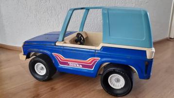 Vintage Grote Tonka Bronco Jeep - jaren '70 schaalmodel 1:8 beschikbaar voor biedingen