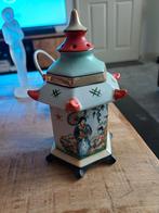 Antiek porseleine  parfumlampje oosterse j 1950, Antiek en Kunst, Ophalen of Verzenden