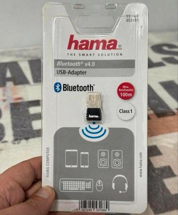 Hama Bluetooth USB-adapter, versie 4.0 C1 + EDR 100M bereik beschikbaar voor biedingen