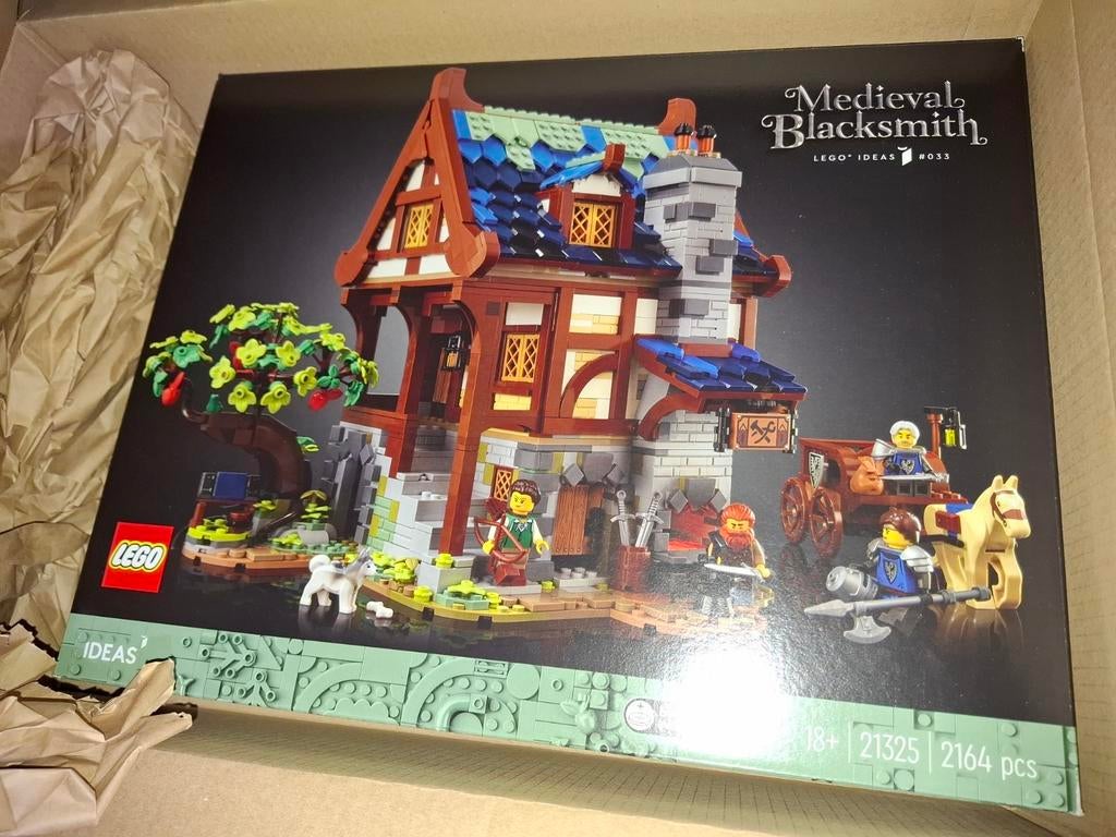 Lego Ideas 21325 Middeleeuwse Smid, Kinderen en Baby's, Speelgoed | Duplo en Lego, Ophalen of Verzenden, Nieuw