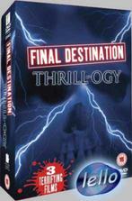 Final Destination 1 2 3 Thrill-ogy 4-disc Box nieuw niet NLO, Vanaf 16 jaar, Ophalen of Verzenden, Nieuw in verpakking, Boxset