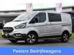 Ford Transit Custom 2.0 TDCI L1H1 Active DC Full Options! Ad, 15 km/l, Euro 6, 4 cilinders, Leder en Stof