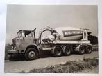 originele foto van hanomag-henschel betonmixer, 1960 tot 1980, Verzenden, Foto, Zo goed als nieuw