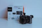 SONY A6000 + 16-50MM - GRIJS - 24MP - E-mount - 7047 CLICKS, Spiegelreflex, Ophalen of Verzenden, Zo goed als nieuw, Overige Merken