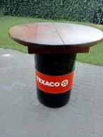 Texaco Olievat Statafel - Industri
el Design, Ophalen of Verzenden, Gebruikt