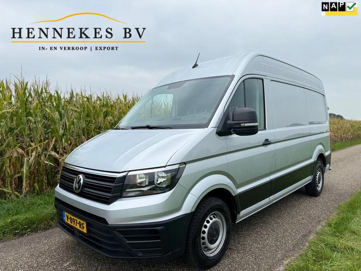 Volkswagen Crafter 35 2.0 TDI L3H3 Trendline Airco / 3 perso, Auto's, Bestelauto's, Bedrijf, Te koop, ABS, Airbags, Airconditioning