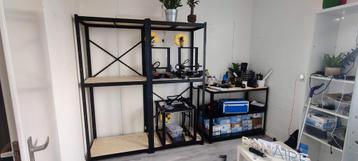 2x IKEA BROR Stellingkast - 9 Planken beschikbaar voor biedingen