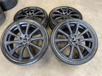 mooie 19 inch Brock B21 velgen + zomerbanden Audi A3 beschikbaar voor biedingen