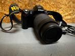 Nikon D70 spiegelreflexcamera -Nikkor 75-240mm lens - ReK4, Spiegelreflex, 6 Megapixel, Ophalen of Verzenden, Zo goed als nieuw