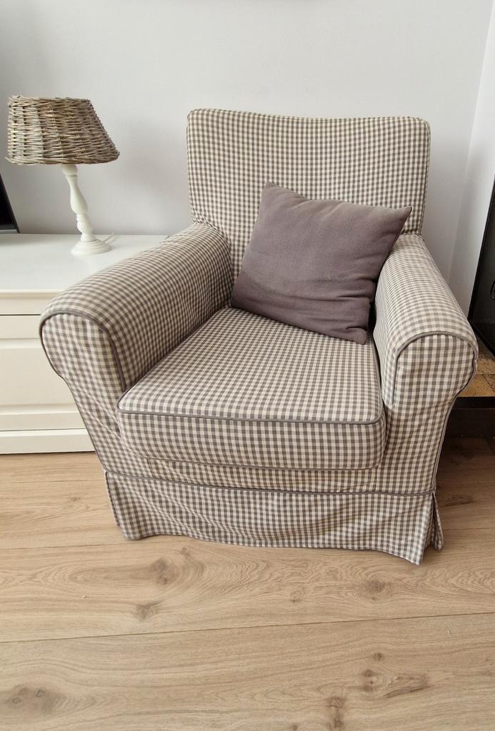 Ikea Ektorp stoel grijs, Huis en Inrichting, Fauteuils, Zo goed als nieuw, 75 tot 100 cm, Ophalen