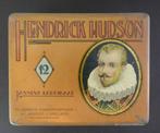 sigarenblik hudson jasneva 12 koperkleurig valkenswaard 1924, Verzamelen, Blikken, Ophalen, Gebruikt, Overige, Overige merken