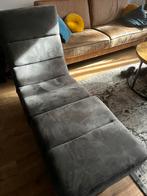 Sofa met hocker (Pronto), Huis en Inrichting, Minder dan 150 cm, Modern, Ophalen of Verzenden, Metaal