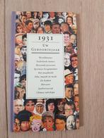 Boekje 1931 Uw Geboortejaar  ZGAN!, Boeken, Overige Boeken, Ophalen of Verzenden, Zo goed als nieuw