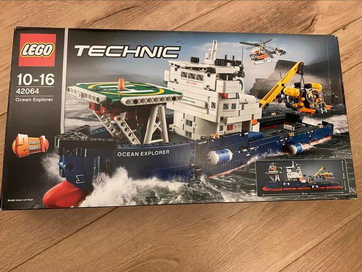 Lego Technic 42064 Ocean Explorer, Kinderen en Baby's, Speelgoed | Duplo en Lego, Zo goed als nieuw, Lego, Complete set, Ophalen