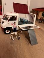 Schleich dierenartswagen met accessoires, Ophalen of Verzenden, Gebruikt, Jongen of Meisje