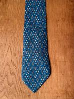 Hermes Stropdas - Prachtige Design, Kleding | Heren, Stropdassen, Ophalen of Verzenden, Zo goed als nieuw, Blauw, Met patroon