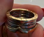 Bulgari ring B.zero 1 goud en witgoud maat 19 was €3800 ZGAN, 18 tot 19, Gebruikt, Ophalen of Verzenden, Dame of Heer