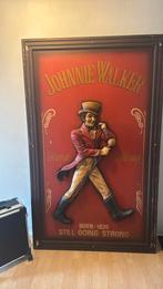 Johnnie walker wandbord, Ophalen, Zo goed als nieuw, Reclamebord