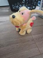 Vintage speelgoed hondje, Kinderen en Baby's, Speelgoed | Knuffels en Pluche, Ophalen of Verzenden, Zo goed als nieuw, Hond