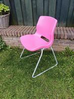 Roze stoel, Huis en Inrichting, Stoelen, Gebruikt, Ophalen of Verzenden, Eén, Overige kleuren