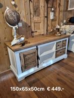 Landelijk Brocant TV meubel Amanda € 449.-, Ophalen of Verzenden, Zo goed als nieuw, 25 tot 50 cm, Minder dan 100 cm