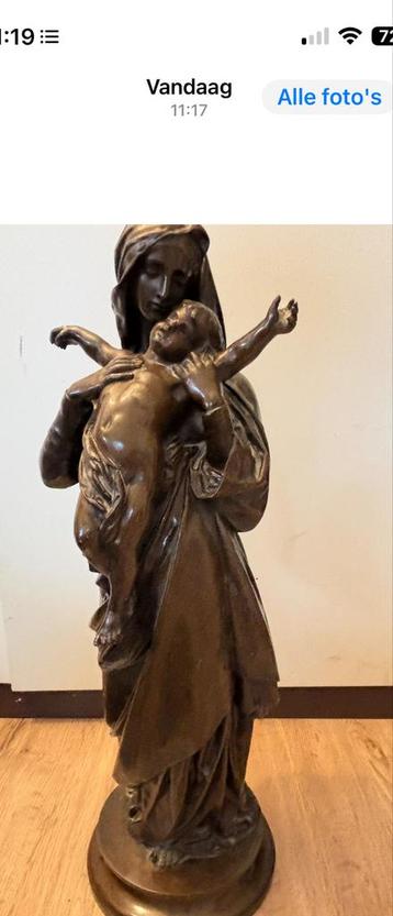 Bronzen Madonna met Kind - Gustave Doré beschikbaar voor biedingen