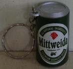 Mittweida Sleutelhanger Bierblikje, Verzamelen, Biermerken, Ophalen of Verzenden, Zo goed als nieuw, Reclamebord, Plaat of Schild