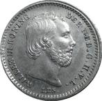Nederland 5 cent 1876 (UNC, zilver), Koning Willem III, Zilver, Ophalen of Verzenden, Losse munt