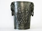 Fraaie Champagne emmer van tin met ramskop ram handgrepen, Ophalen of Verzenden