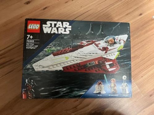 Lego Star Wars 75333 De Jedi Starfighter van Obi-Wan, Kinderen en Baby's, Speelgoed | Duplo en Lego, Zo goed als nieuw, Lego, Complete set