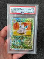 Pokémon PSA 8 Nidorino Rev. holo #56 legendary collection, Ophalen of Verzenden, Zo goed als nieuw, Losse kaart, Foil