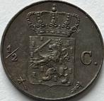 Schitterende halve cent 1877, Postzegels en Munten, Munten | Nederland, Ophalen of Verzenden, Koning Willem III, Overige waardes
