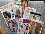 Pakket naaipatronen en boek, Hobby en Vrije tijd, Kledingpatronen, Ophalen of Verzenden, Zo goed als nieuw, Vrouw, Overige merken