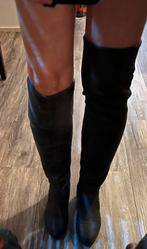 Overknee laarzen grijs Mt. 38, Kleding | Dames, Schoenen, Hoge laarzen, Ophalen of Verzenden, Zo goed als nieuw, Grijs