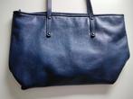 Mooie blauwe tas van super soepel Italiaans leer, Ophalen of Verzenden, Zo goed als nieuw, Blauw, Handtas