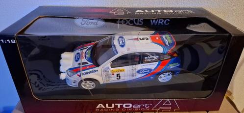 1.18 ford focus wrc, Hobby en Vrije tijd, Modelauto's | 1:18, Zo goed als nieuw, Auto, Autoart, Verzenden