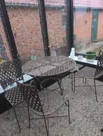 Tuinset metaal (gelakt), Ophalen of Verzenden, Overige materialen