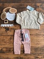 Baby meisje stippen setje broek shirt maat 50, Kinderen en Baby's, Babykleding | Maat 50, Meisje, Nieuw, Ophalen of Verzenden