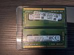 2 x 8 GB DDR4-geheugen SODIMM (Samsung), Ophalen, DDR4, Zo goed als nieuw, Laptop