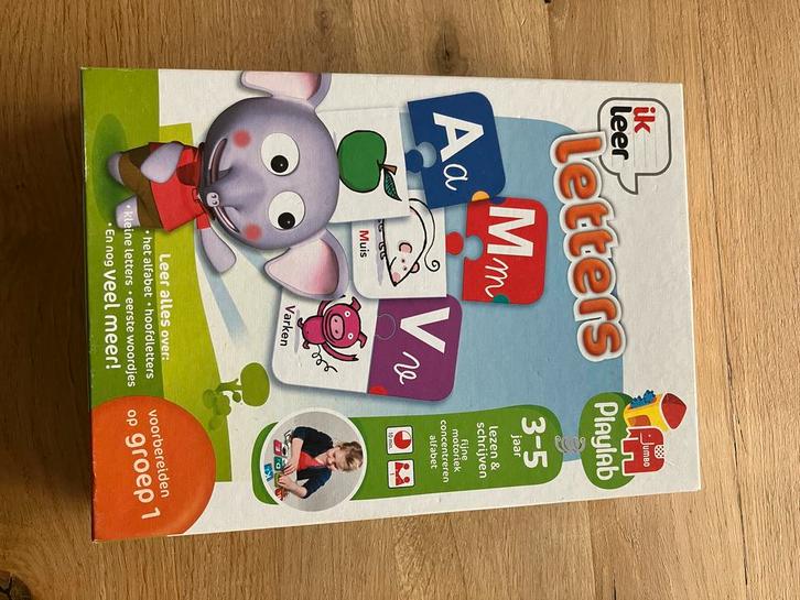 Ik Leer Letters - Jumbo Playlab, Kinderen en Baby's, Speelgoed | Educatief en Creatief, Zo goed als nieuw, Taal en Lezen, Ophalen of Verzenden