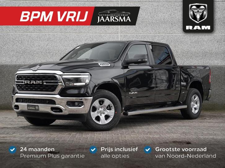 Dodge Ram 1500 Big Horn eTorque 3.6L V6 CrewCab 4X4 |Navigat, Auto's, Dodge, Bedrijf, Te koop, RAM 1500, 4x4, ABS, Achteruitrijcamera
