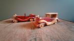 Handgemaakte houten auto's (2 stuks), Ophalen of Verzenden