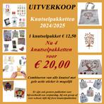 Knutselpakketten 2024 - UITVERKOOP nu  4 voor € 20,00, Info@abcwinkel.nl, Nieuw, Ophalen of Verzenden, X