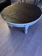 GRATIS !!!.. salontafel met 4 lades, Huis en Inrichting, Tafels | Salontafels, Ophalen, Gebruikt, Rond, Landelijk