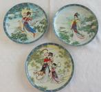 3 Chinese borden met Chinese legendes, Antiek en Kunst, Ophalen of Verzenden