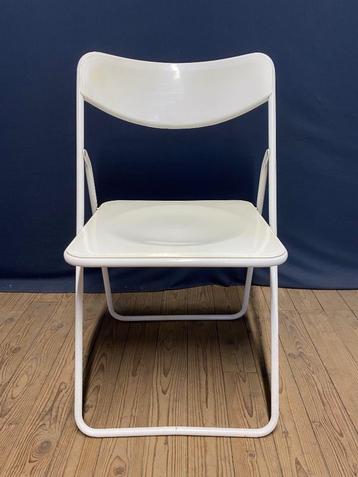 Vintage IKEA klapstoel Ted van Niels Gammelgaard Wit beschikbaar voor biedingen
