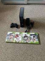 Xbox 360 (nieuwste model) 250GB + 4 Games + Controller, Gebruikt, ., Overige genres, 1 speler