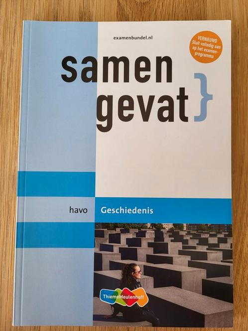 Havo Geschiedenis, Samengevat, examenbundel, Boeken, Schoolboeken, Zo goed als nieuw, Geschiedenis, HAVO, Ophalen of Verzenden